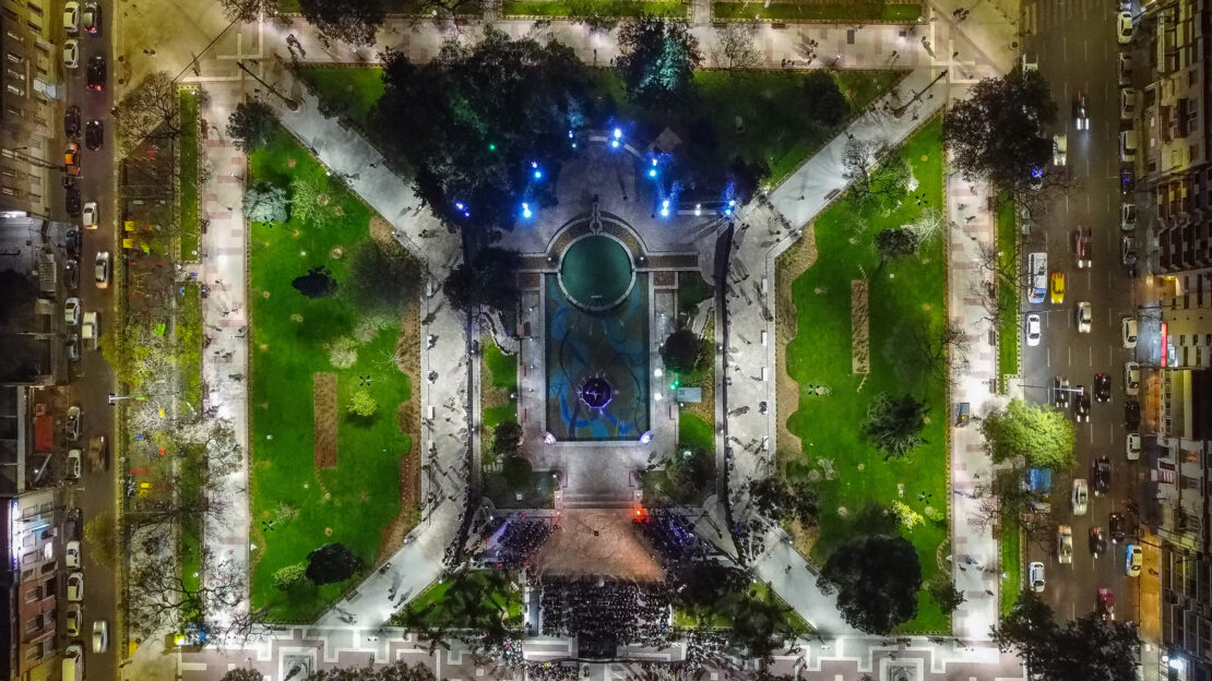 Plaza Colón within the urban fabric of Córdoba